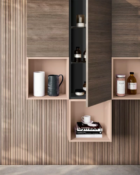 CHANGE CHA06 - Wall-mounted single vanity unit with drawers by Gruppo Geromin - view 3